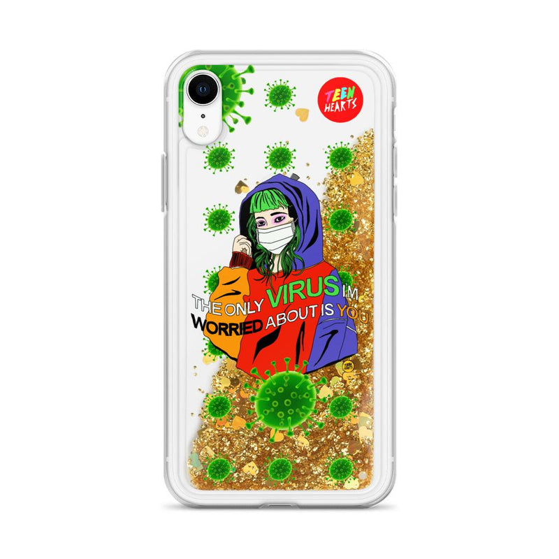 VIRUS GLITTER CASE