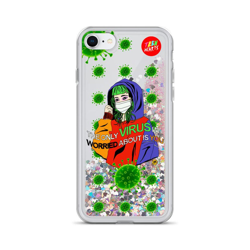 VIRUS GLITTER CASE