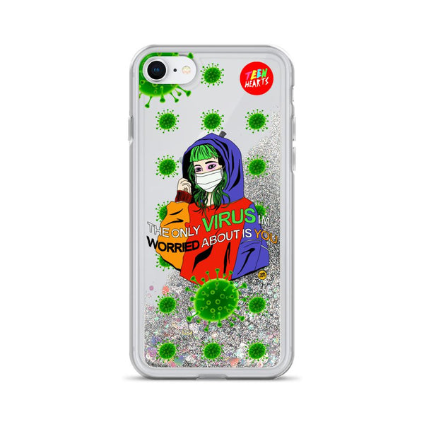 VIRUS GLITTER CASE