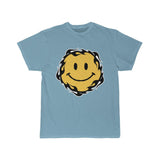 SMILEY FLAMES T-Shirt DTG Sky Blue S 