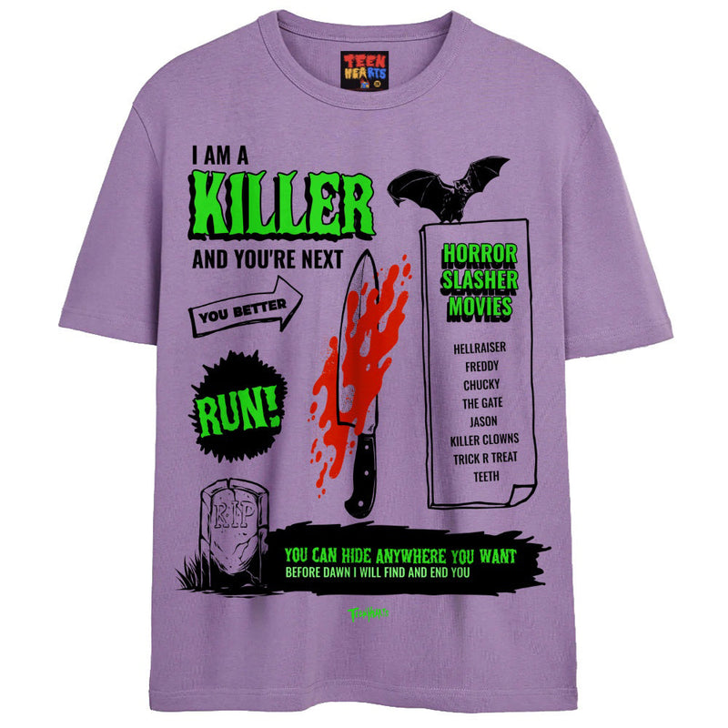 KILLER T-Shirts DTG Small Lavender 