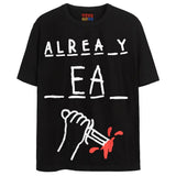 ALREA_Y _EA_ T-Shirts DTG Small Black 