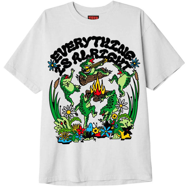 ALRIGHT FROGS T-Shirts DTG Small Color #1