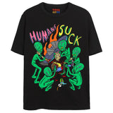 HUMANS SUCK T-Shirts DTG Small BLACK 