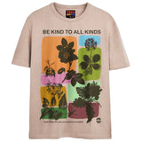 BE KIND T-Shirts DTG Small Tan 