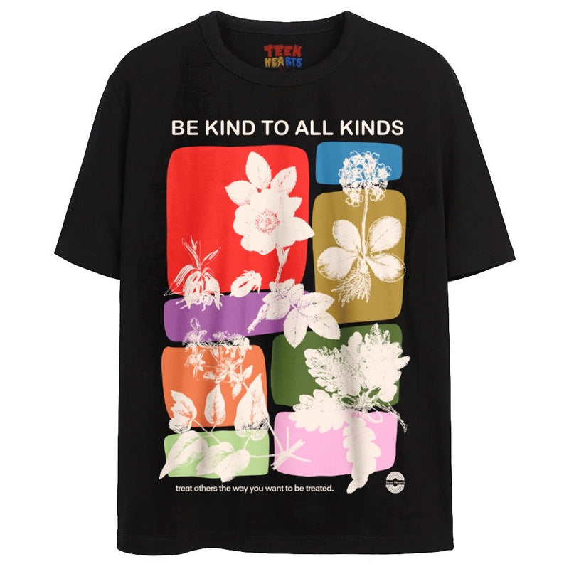 BE KIND T-Shirts DTG Small Black 