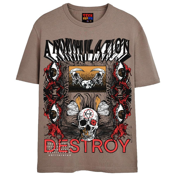 ANNIHILATION T-Shirts DTG Small Tan 