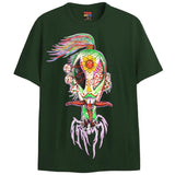 ANXIETY T-Shirts DTG Small Green 