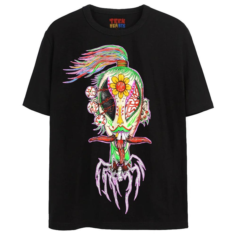 ANXIETY T-Shirts DTG Small Black 