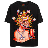 BRAIN DEAD T-Shirts DTG Small Black 