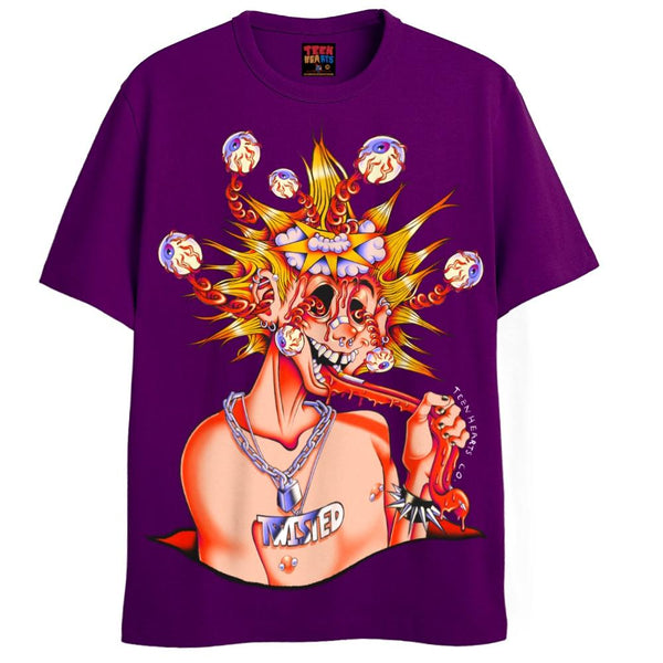 BRAIN DEAD T-Shirts DTG Small Purple 