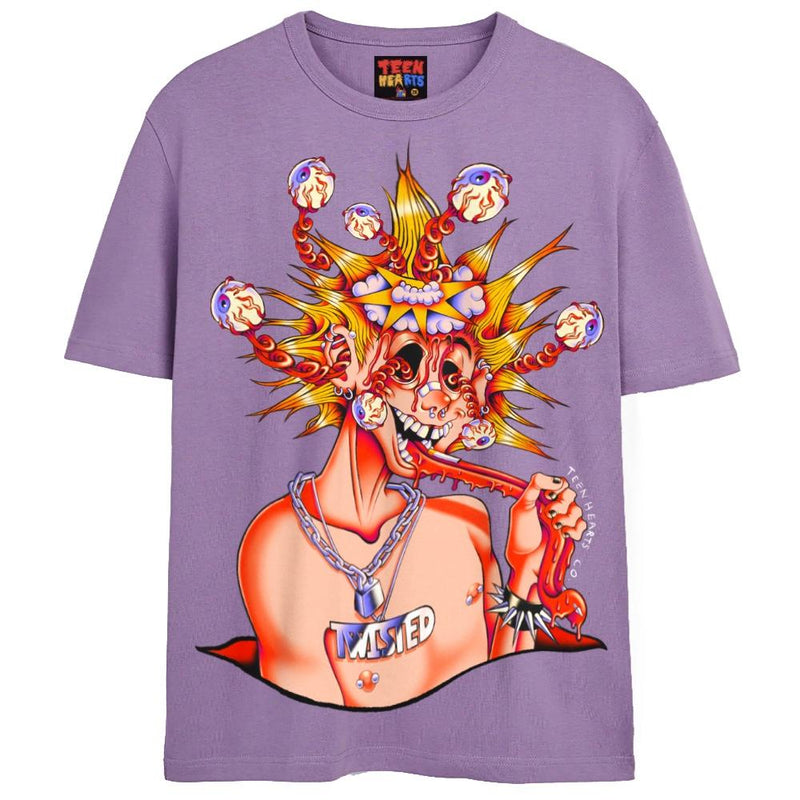 BRAIN DEAD T-Shirts DTG Small Lavender 