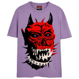 DEMON BEAST T-Shirts DTG Small Lavender 