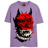 DEMON BEAST T-Shirts DTG Small Lavender 