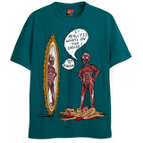 BEAUTY INSIDE T-Shirts DTG Small Blue 