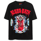 BLOOD BATH T-Shirts DTG Small Black 