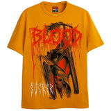 BLOOD SUCKER T-Shirts DTG Small Gold 