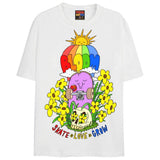 BLOOM T-Shirts DTG Small White 