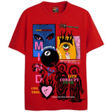 MIND CONTROL T-Shirts DTG Small RED 