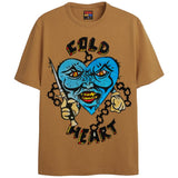 HEART ATTACK T-Shirts DTG Small Ginger 