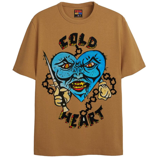 HEART ATTACK T-Shirts DTG Small Ginger 