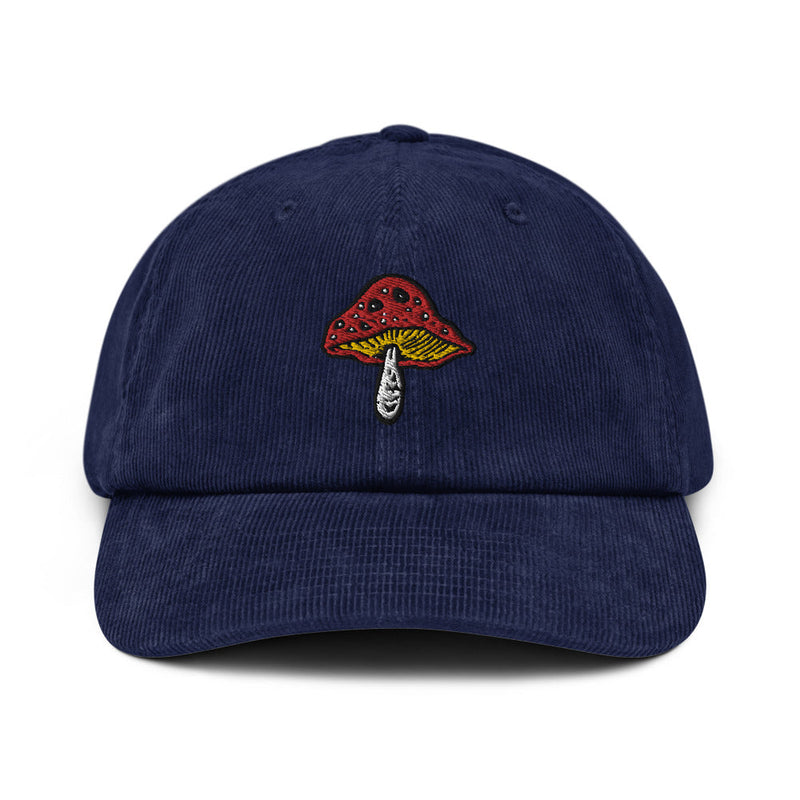 MUSHROOM HAT Teen Hearts Clothing - STAY WEIRD Oxford Navy 