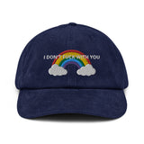 RAINBOW Teen Hearts Clothing - STAY WEIRD Oxford Navy 