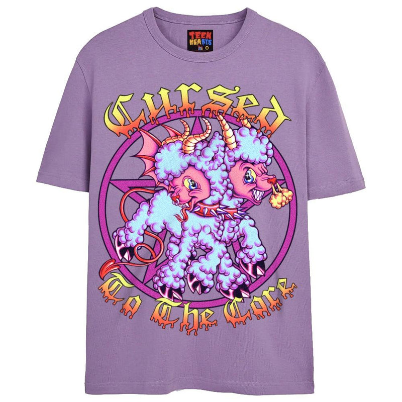 CURSED CORE T-Shirts DTG Small Lavender 