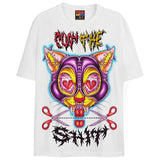 CUT THE SHIT T-Shirts DTG Small White 