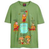 DEATH BRINGS LIFE T-Shirts DTG Small Green 