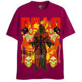 SPIDER REAPER T-Shirts DTG Small Berry 