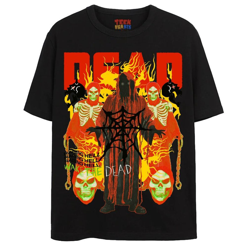 SPIDER REAPER T-Shirts DTG Small Black 