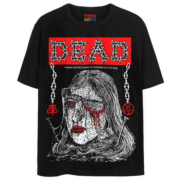D E A D T-Shirts DTG Small Black 