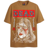 D E A D T-Shirts DTG Small Ginger 