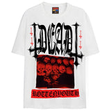 ROTTEN YOUTH T-Shirts DTG Small White 