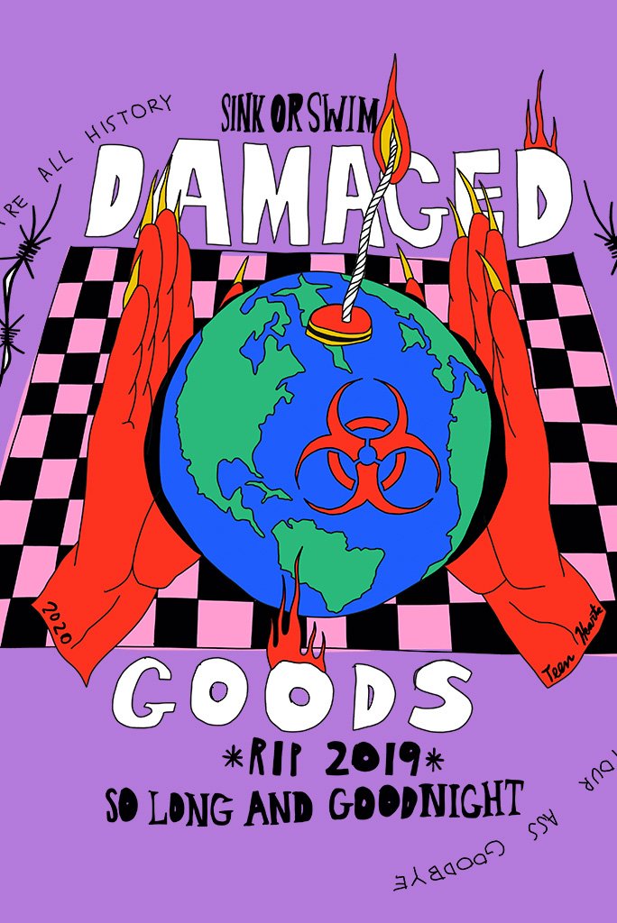 DAMAGED GOODS T-Shirts DTG 