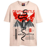 DETH RATTLE T-Shirts DTG Small White 