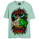 TROLL SOUL T-Shirts DTG Small Blue 
