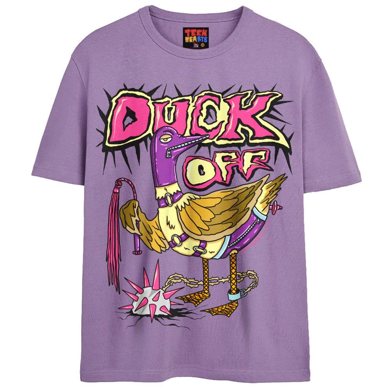 DUCK OFF T-Shirts DTG Small Lavender 