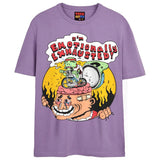 EMOTIONALLY EXHAUSTED T-Shirts DTG Small Lavender 