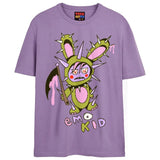 EMO KID T-Shirts DTG Small Lavender 