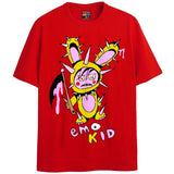 EMO KID T-Shirts DTG Small Red 