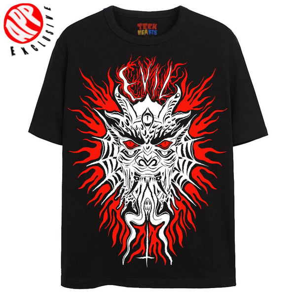 EVIL T-Shirts DTG Small BLACK 