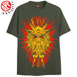 EVIL T-Shirts DTG Small GREEN 