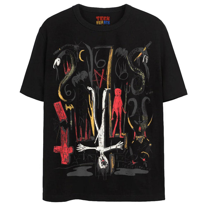 EVIL & OFFENSIVE T-Shirts DTG Small Black 