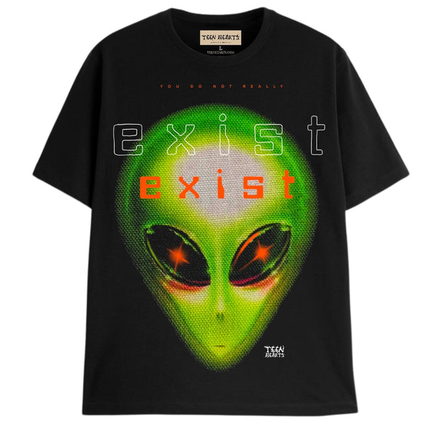 EXIST T-Shirts DTG Small BLACK 