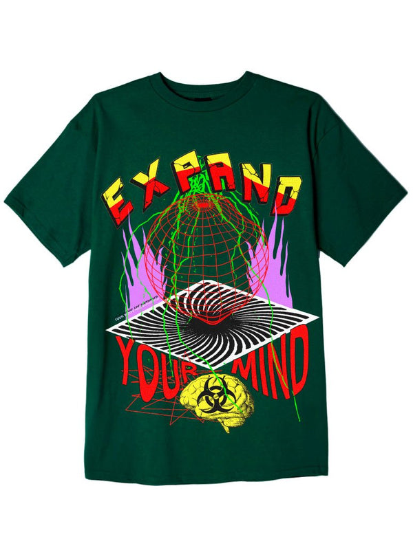 EXPAND YOUR MIND T-Shirts DTG Small FOREST 