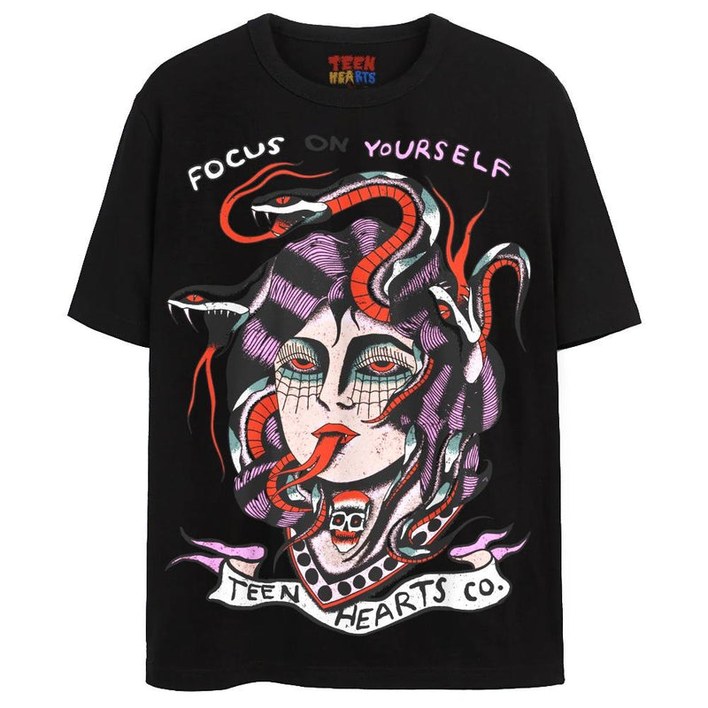 FOCUS T-Shirts DTG Small Black 