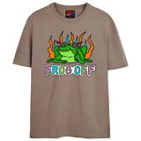 FROG OFF T-Shirts DTG Small SAND 