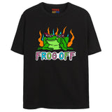 FROG OFF T-Shirts DTG Small BLACK 